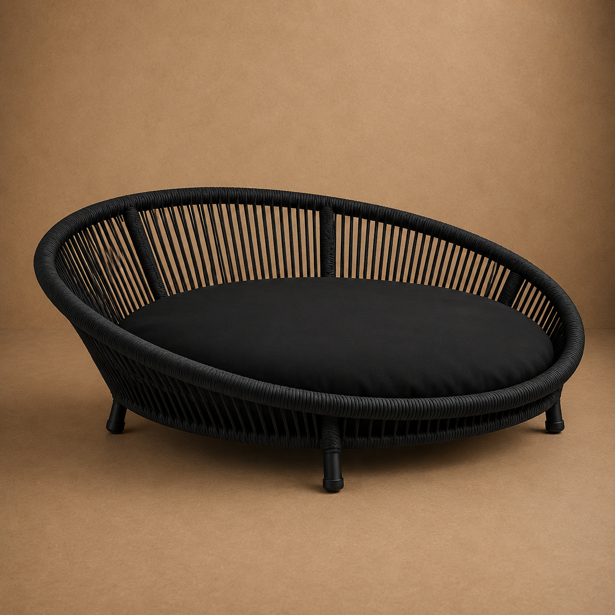 Pet Cesta Premium para Cães e Gatos | Cama Pet Redonda Moderna – MaisTrama - Imagem 3